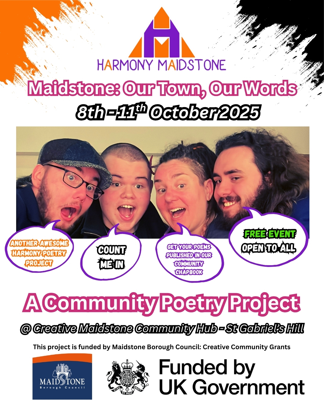 Maidstone: Our Town, Our Words  A Community Poetry Project