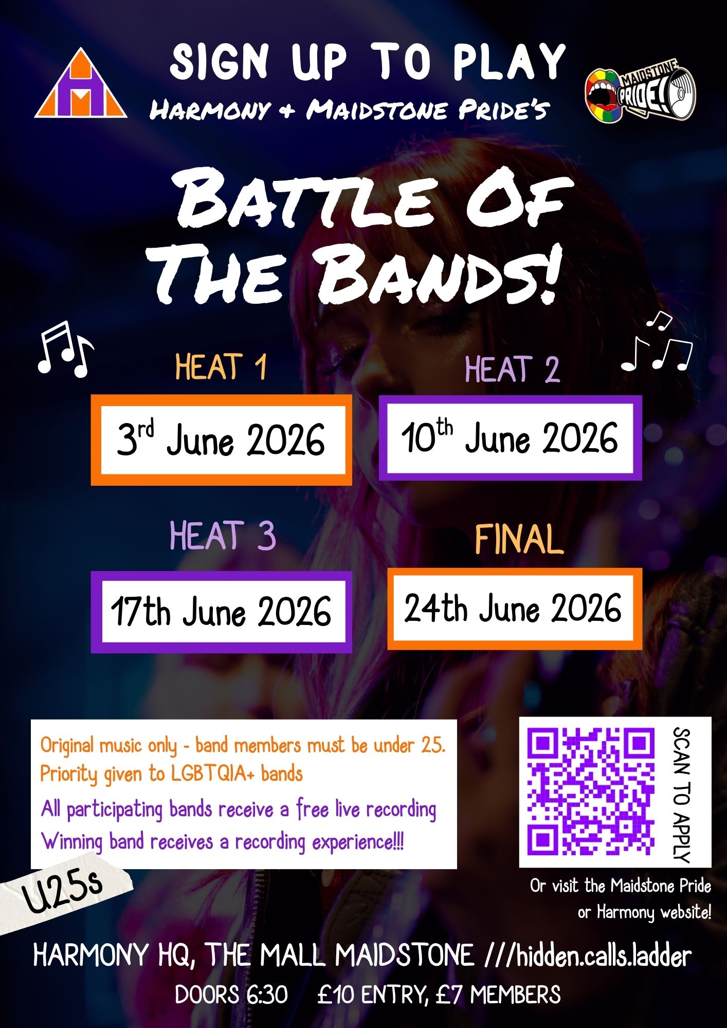 FINAL - Battle of the Bands - Maidstone Pride
